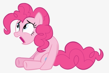 Pinkie Pie - Shocked - Mylittlefacewhen - My Little - Pinkie Pie Shocked Transparent, HD Png Download, Free Download