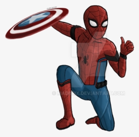 Civil War Spiderman - Spider-man, HD Png Download, Free Download