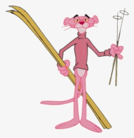 Pink Panther Off Skiing - Pink Panther Heritage Auction, HD Png Download, Free Download
