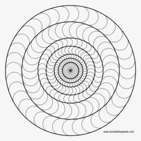 Transparent Simple Mandala Png - Spiral, Png Download, Free Download