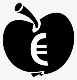 Vector Illustration Of Financial Concept Fruit Apple - Graphic Design, HD Png Download, Free Download