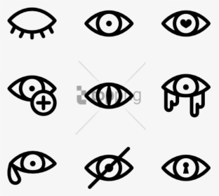 Free Png Eye Icon Png Image With Transparent Background - Eye Icon Vector Png, Png Download, Free Download