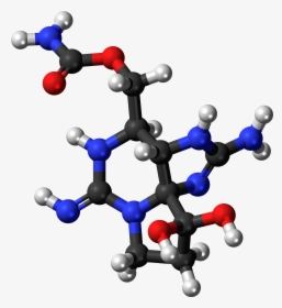 Saxitoxin 3d Balls - Radon Molecule, HD Png Download, Free Download