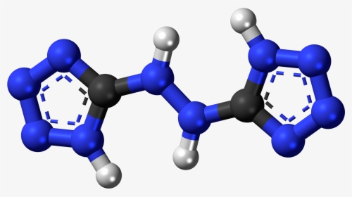 Hbt Molecule Ball - 1 2 4 Triazole 3d, HD Png Download, Free Download