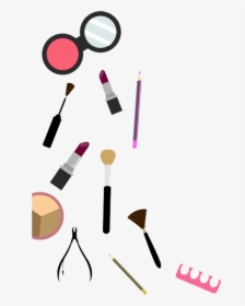 Transparent Makeup Background Png - Cosmetics, Png Download, Free Download