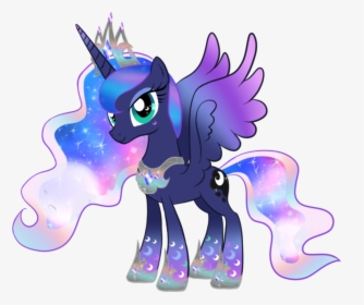 Princesa And Mlp Luna Image - My Little Pony Princess Luna Rainbow Power, HD Png Download, Free Download