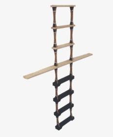 Marine Wooden Aluminium Clamp Pilot Ladders - Pilot Ladder Solas 6m, HD Png Download, Free Download