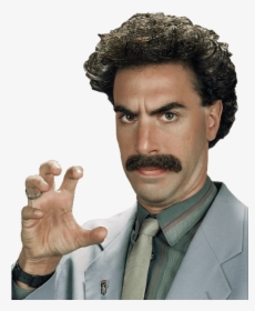 Borat Face - Freddie Mercury Vs Borat, HD Png Download, Free Download