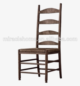 English Style Ladder Back Wood Side Chairs - Chiavari Chair, HD Png Download, Free Download