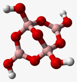 Tetraborate Xtal 3d Balls - Boron Molecule, HD Png Download, Free Download