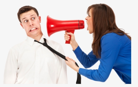 Person Shouting At Someone , Png Download - Person Yelling At Someone, Transparent Png, Free Download