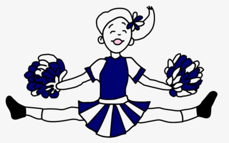 Cheerleader Thank You Note Cards For Kids Mandys Moon - Cheerleading, HD Png Download, Free Download