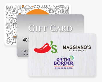 Chili's Maggiano's On The Border Gift Card, HD Png Download, Free Download