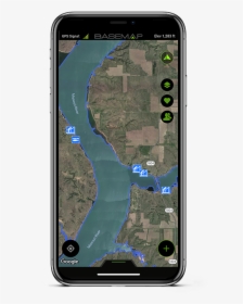 Points Of Interest Fishing Fish Angler Water Basemap - Map Layer App, HD Png Download, Free Download