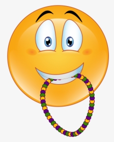Transparent Teacher Emoji Png - Mardi Gras Emoji, Png Download, Free Download