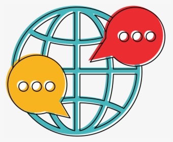 Community - Globe With Location Icon, HD Png Download, Free Download