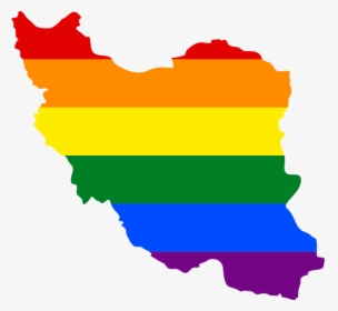 Iran Flag Map Png, Transparent Png, Free Download