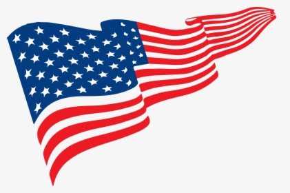 Waving American Flag Eps, HD Png Download, Free Download