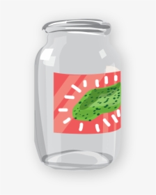 Transparent Glass Jar Png - Illustration, Png Download, Free Download