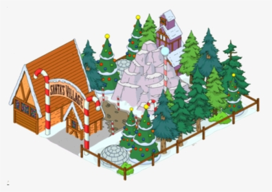 Tapped Out Santa's Village, HD Png Download, Free Download