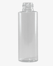 4 Oz Clear Pvc Plastic Cylinder Bottle, 24-410 - Glass Bottle, HD Png Download, Free Download