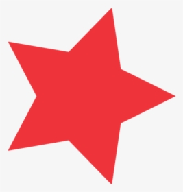 Red Star Pinterest Angle - Star Png Black And White, Transparent Png, Free Download