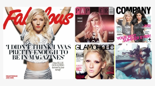 Ellie Goulding Cover Magazines - Company Magazine Cover, HD Png Download, Free Download