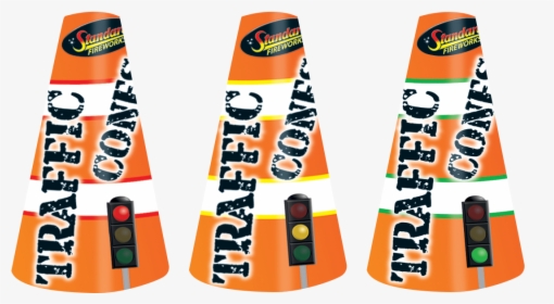 Standard Fireworks Traffic Cone, HD Png Download, Free Download
