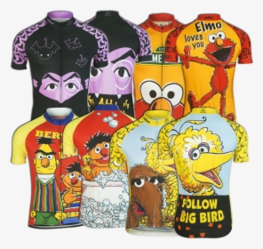 New Designs For 2016 - Sesame Street Cycling Jerseys, HD Png Download, Free Download