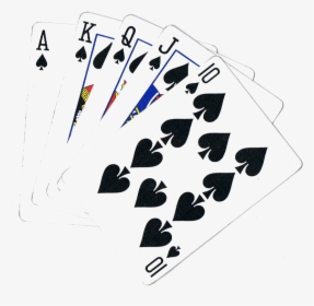 Royal Flush Cards Png - Poker Royal Flush Png, Transparent Png, Free Download