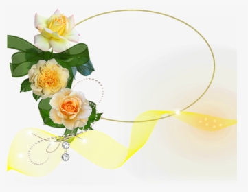 Cluster, Whitish Yellow Roses, Bow, Transparent - Imagens De Rosas Amarelas Png, Png Download, Free Download