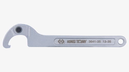 Adjustable Hook Spanner Wrench King Tony - 364150 King Tony, HD Png Download, Free Download