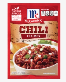 Tex Mex Chili Seasoning Mix - Mccormick Chili Seasoning, HD Png Download, Free Download