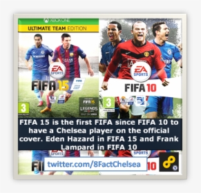 Transparent Eden Hazard Png - Fifa 15 Cover Uk, Png Download, Free Download