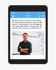 Twitter Teacher Post Image - Tablet Computer, HD Png Download, Free Download