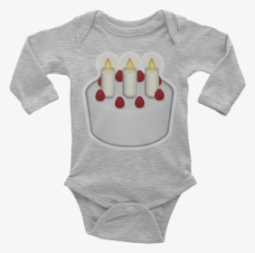 Emoji Baby Long Sleeve One Piece - Infant Bodysuit, HD Png Download, Free Download