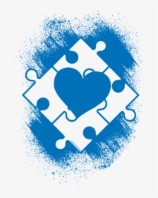, 65% Polyester, 35% Viscoses - Autism Heart Free Png, Transparent Png, Free Download