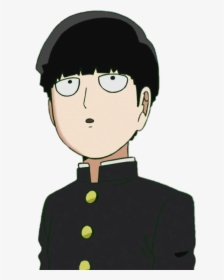#mob Psycho 100 #anime #sticker #animeboy #mob - Mob Psycho 100 Funny Faces, HD Png Download, Free Download