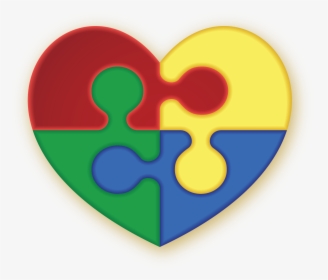 Autism Heart Transparent, HD Png Download, Free Download