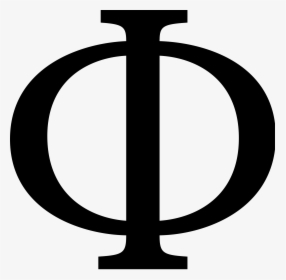 Phi Symbol Png, Transparent Png, Free Download