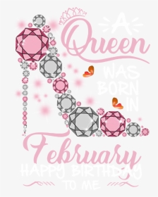 February Queen Happy Birthday , Transparent Cartoons - February Queen Happy Birthday, HD Png Download, Free Download