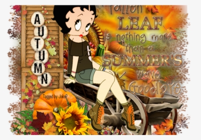 Pin By Joke Peeman On Betty Boop Autumn Pinterest Betty - Cartoon, HD Png Download, Free Download