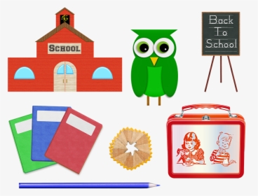 Back To School, School Supplies, Books, School - School, HD Png Download, Free Download