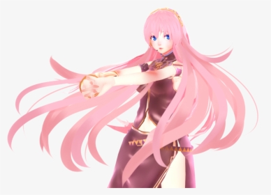 Megurine Luka Mmd Model, HD Png Download, Free Download