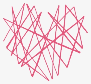 Heart Abstract Line Lines 4asno4i Remixme Remixit - Triangle, HD Png Download, Free Download