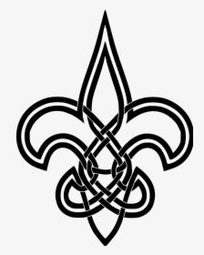 Saints Fleur De Lis Stencil - New Orleans Saints Iphone, HD Png Download, Free Download