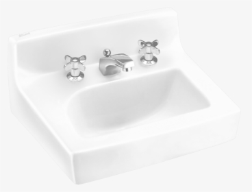 Commercial Bathroom Sinks - Wall Mount Sink Dimensions, HD Png Download, Free Download
