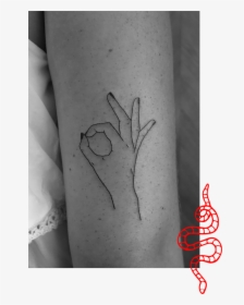 01 Lilygloria Bw Illustration Overlay - Tattoo, HD Png Download, Free Download
