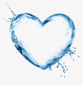 Download Love Png Picture - Transparent Water Heart Png, Png Download, Free Download