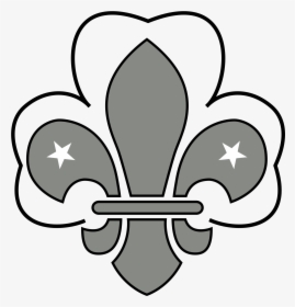 Filewikiproject Scouting Fleur De Lis Greyscale - Scouts In Exile, HD Png Download, Free Download